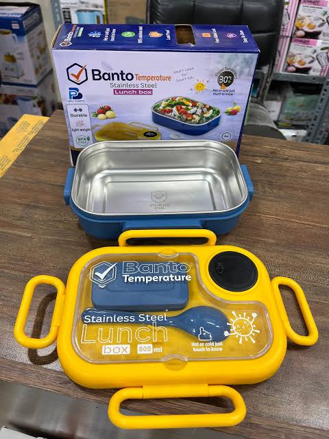 Banto Temperature Lunch Box – Stainless Steel Smart Container