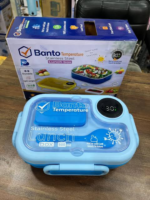 Banto Temperature Lunch Box – Stainless Steel Smart Container