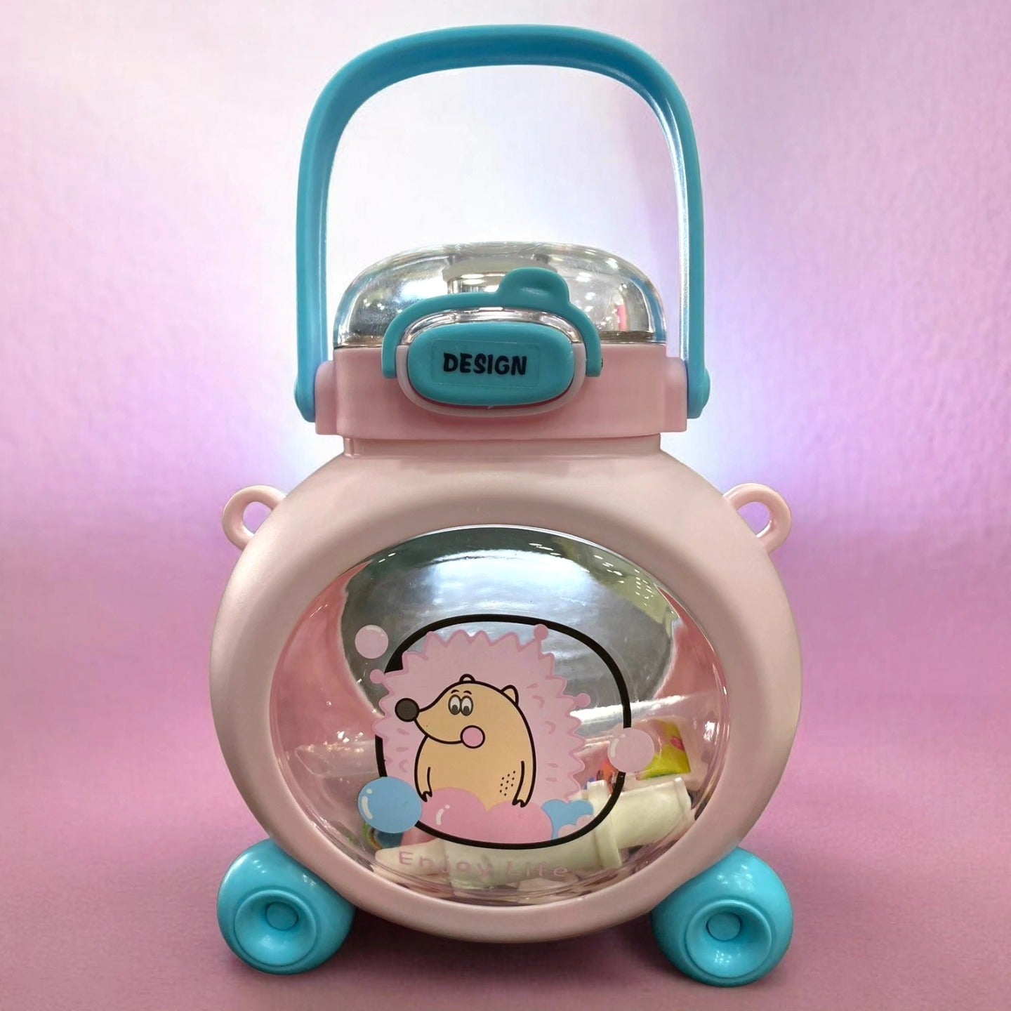 Cute Hedgehog Kids Water Bottle 800ml