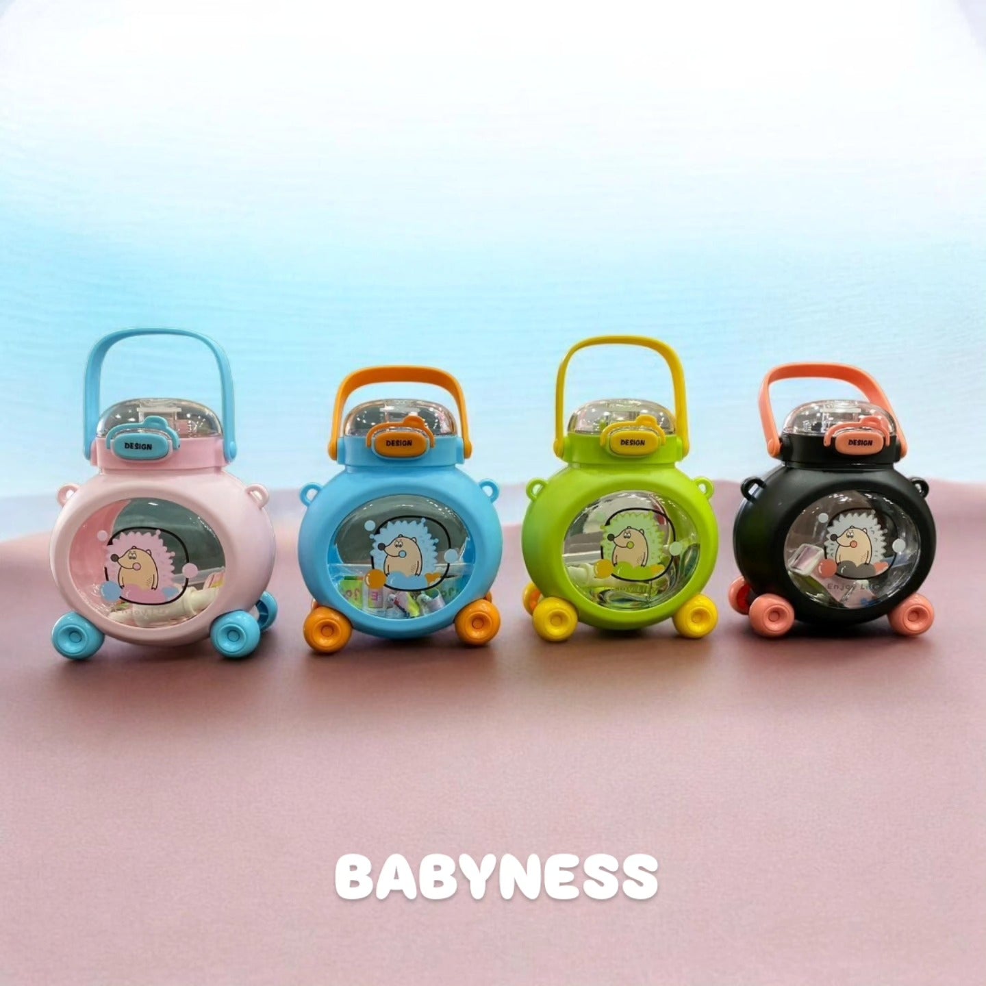 Cute Hedgehog Kids Water Bottle 800ml